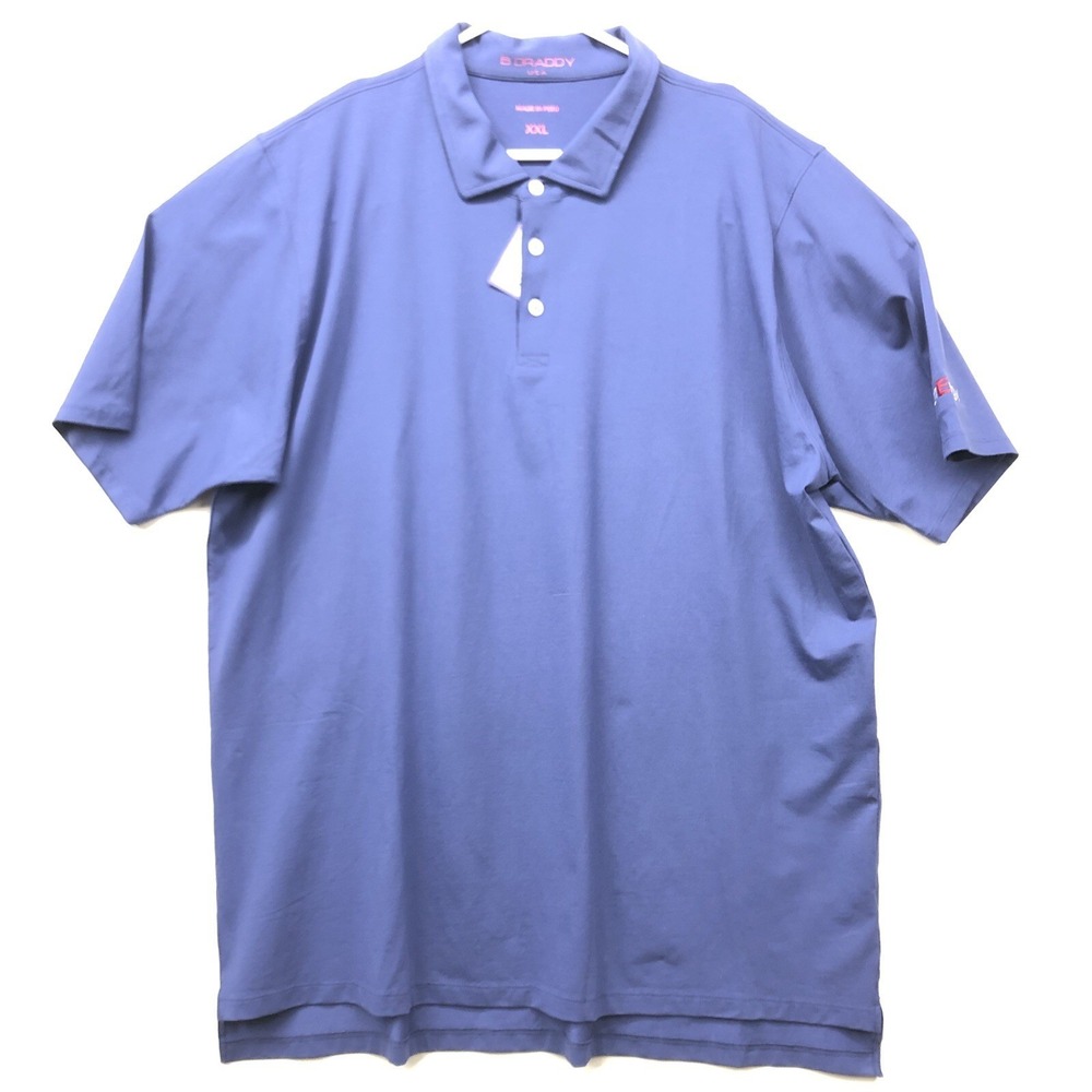 NWT B. Draddy Polo Mens XXL Regal Navy Blue Liam Polo BDK00
